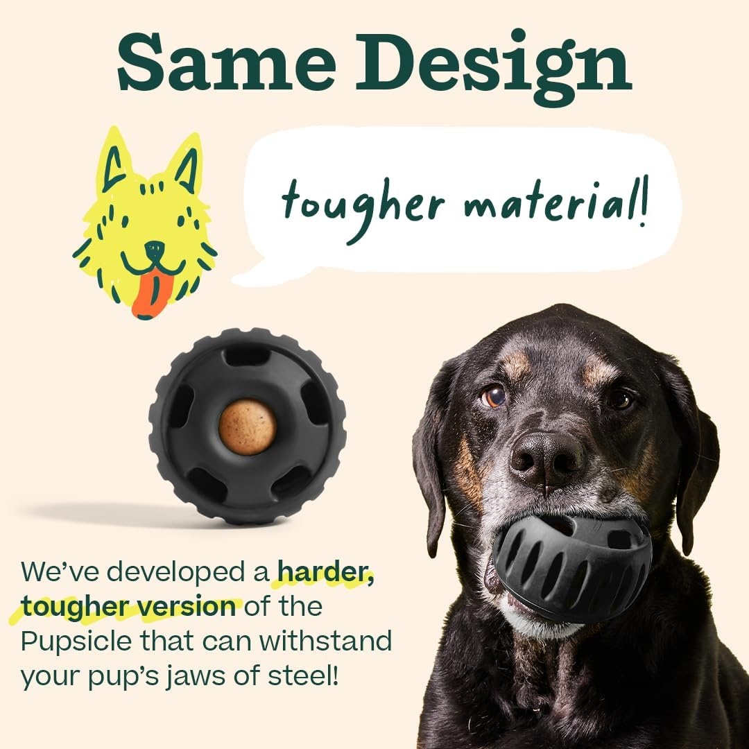 image:imageWOOF Power Chewer Pupsicle Durable LongLasting Dog Chew Toys for Aggressive Chewers Keep Your Pup Busy Easy to Clean Toys for Medium and Large Dogs 2575 lbsXLarge