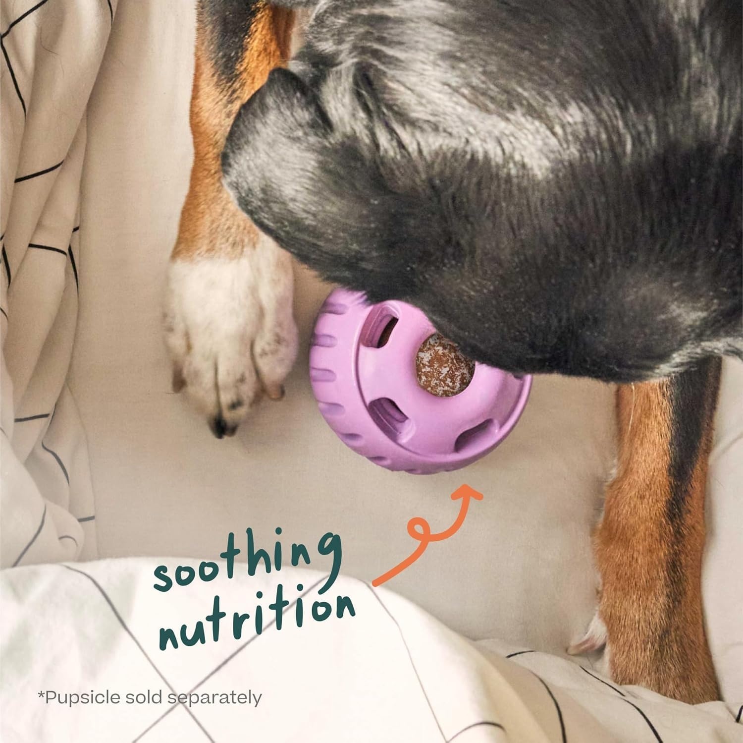 image:imageWOOF Pupsicle Refill Pops for Calming LongLasting Refills for the Pupsicle Toy to Promote Calm Calming Dog Treats Magnesium for Dogs Small Pops 10 CountXLarge 15 Count