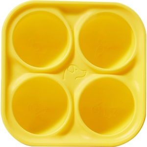image:imageWOOF Pupsicle Treat Tray Mold Large 2575lbs Silicone Molds for Dog Treats Dishwasher Safe Reusable Treat Tray Freeze Refill Treats For The Pupsicle ToyXLarge