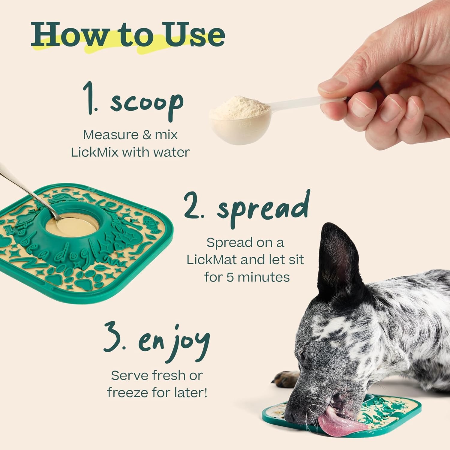 image:imageWOOF LickMixes Dog Lick Mat Spread and Meal Topper Delicious and Lower Calorie Made with Wholesome Ingredients Perfect for Dog Enrichment Bacon amp CheeseBacon Cheese Lickmix