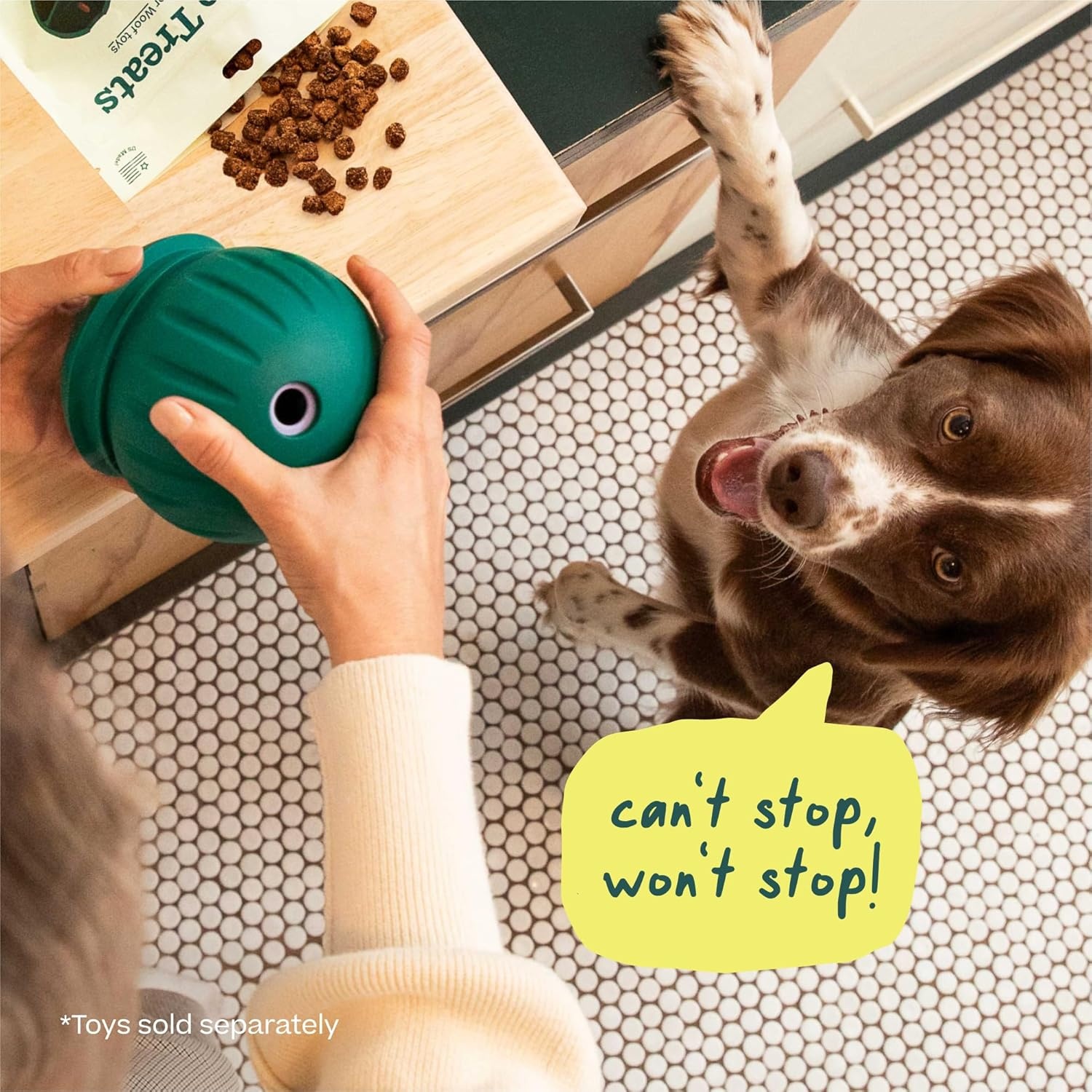 image:imageWOOF AirDried Puzzle Treats Refill Treats Sized Puzzle Toys The Perfect Dog and Puppy Training Treats Made with Real Chicken 5 ozChicken 5 OZ