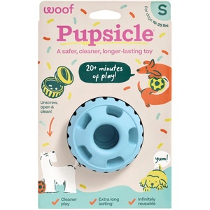image:imageWOOF Pupsicle  LongLasting Interactive Dog Ball Toy to Keep Your Pup Busy and Distracted  Safe for Dogs  LowMess Design  Dog Toys for Extra Large Dogs 75 lbs  July 4th EditionBlue